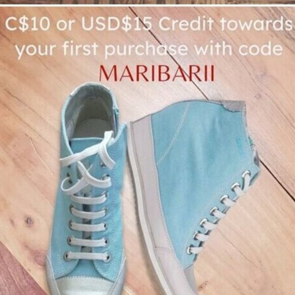 Vintage Geox (From Europe) Limited Edition Retro Hi-top Wedge Trainers - Picture 6 of 10